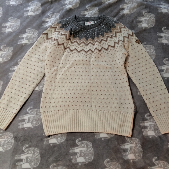 fjallraven fair isle sweater